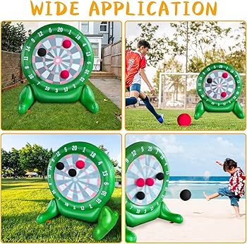 ジャイアントキックダーツゲーム Amazon.co.jp: Motionchic 空気注入式ジャイアントキックダーツ